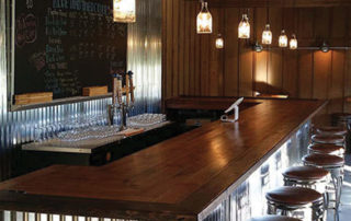 bar at Blue Toad Hard Cider