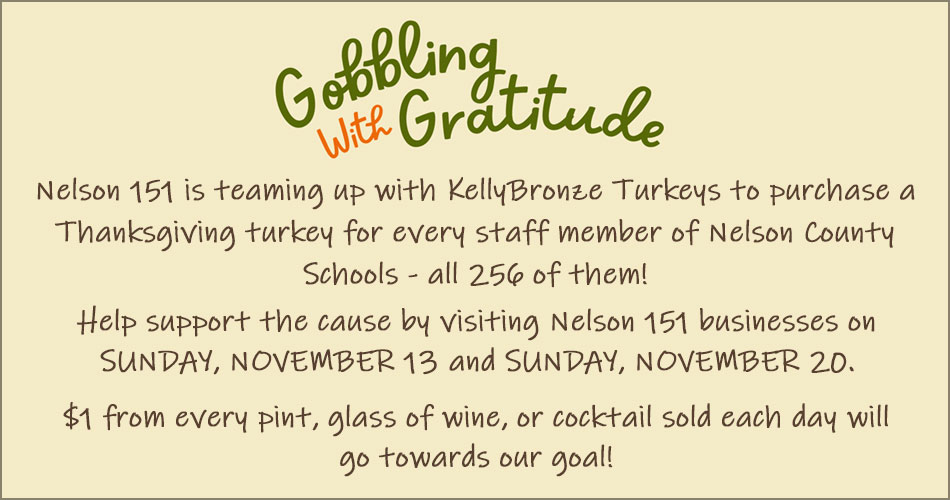 Gobbling with Gratitude Nelson 151 and KellyBronze Turkeys